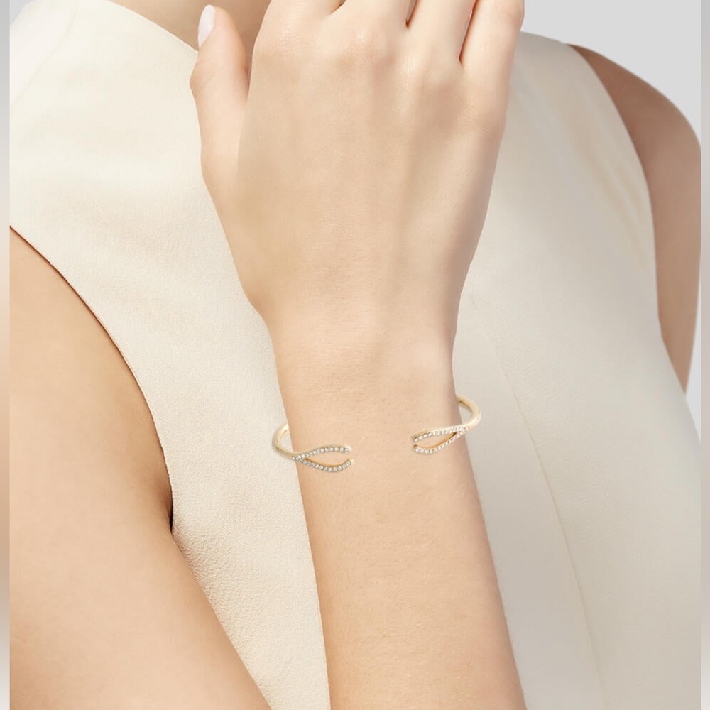 Kate Spade Danity Sparklers Wishbone Bracelet